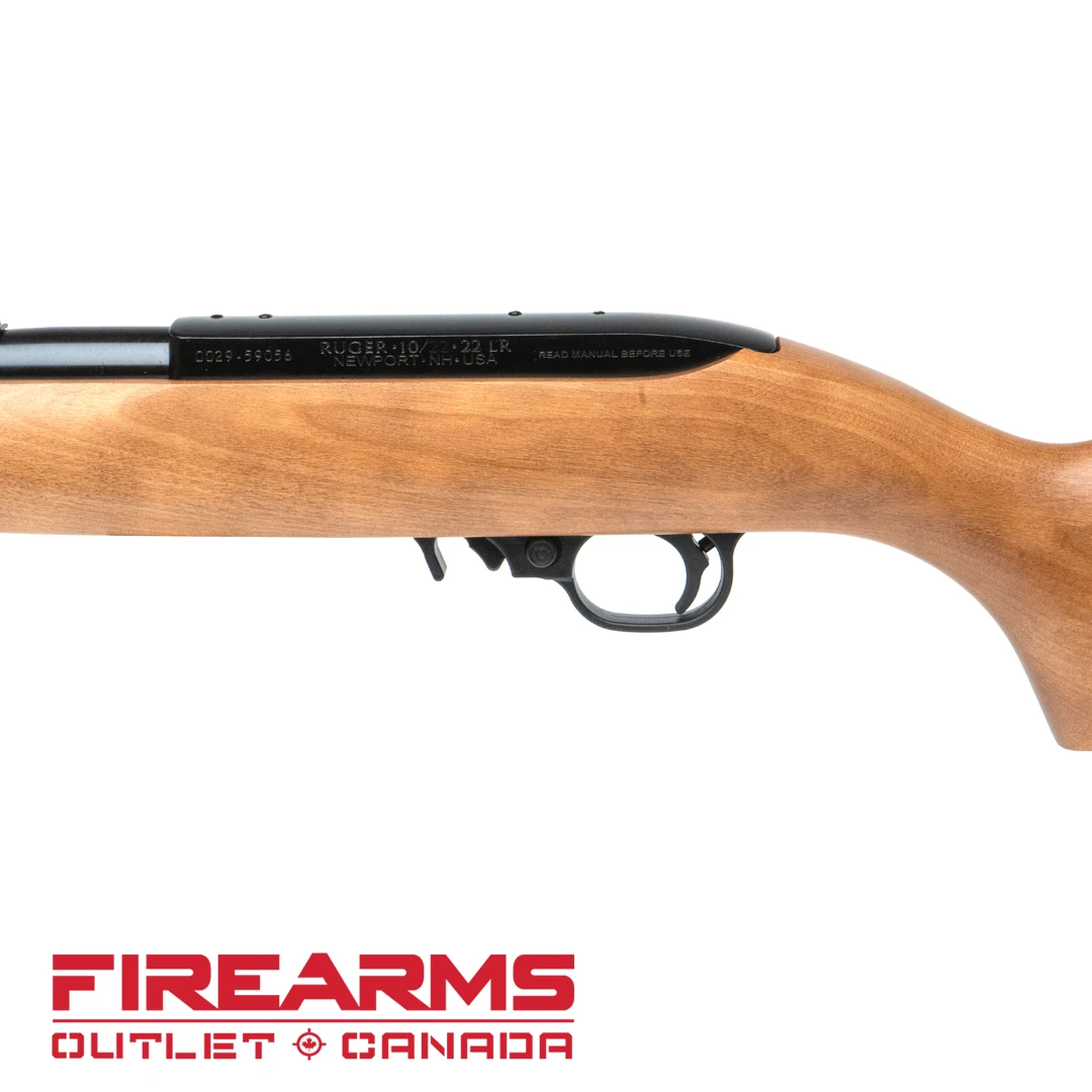 Ruger 10/22 Standard Rifle (Hardwood) - .22LR, 18.5" Barrel [32009]