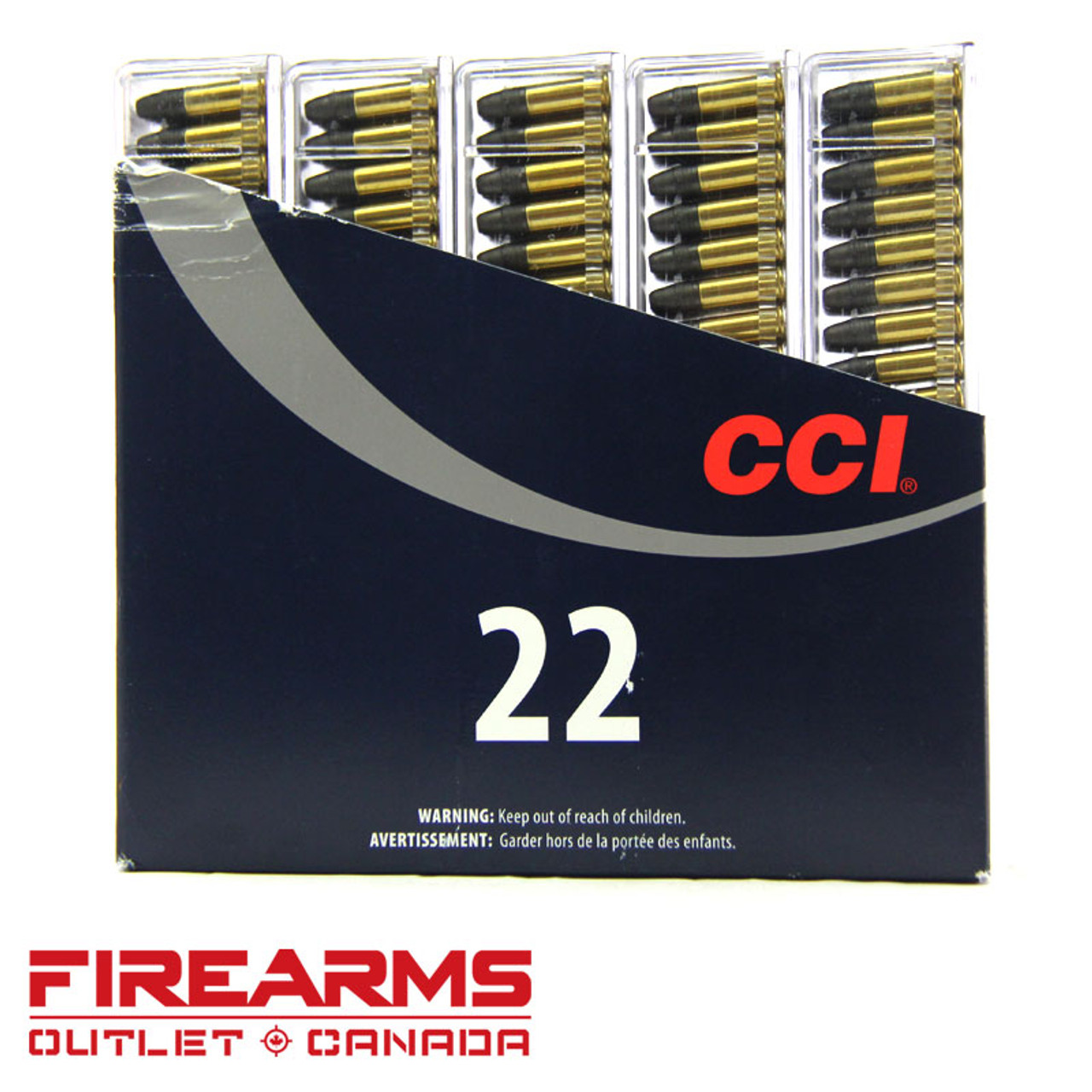 CCI Subsonic - .22LR, 40gr, LHP, Brick of 500 [0056]