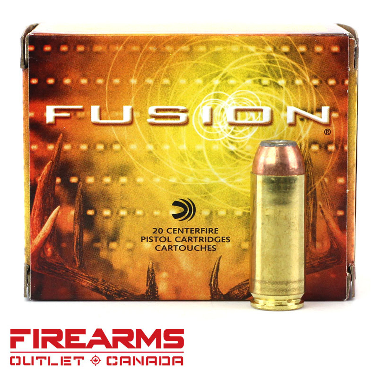 Federal Fusion - .50 AE, 300gr, FSP, Box of 20 [F50AEFS1]