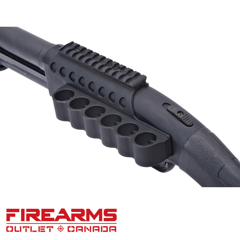 Mesa Tactical Aluminum SureShell Carrier w/ Rail - Mossberg 500