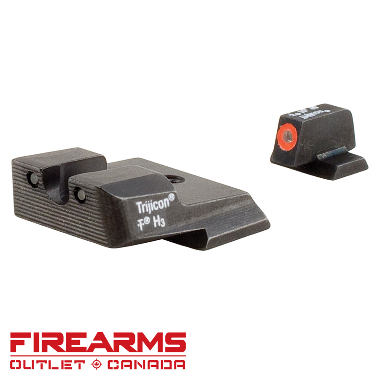 Trijicon S&W M&P HD Night Sight Set - Orange Front