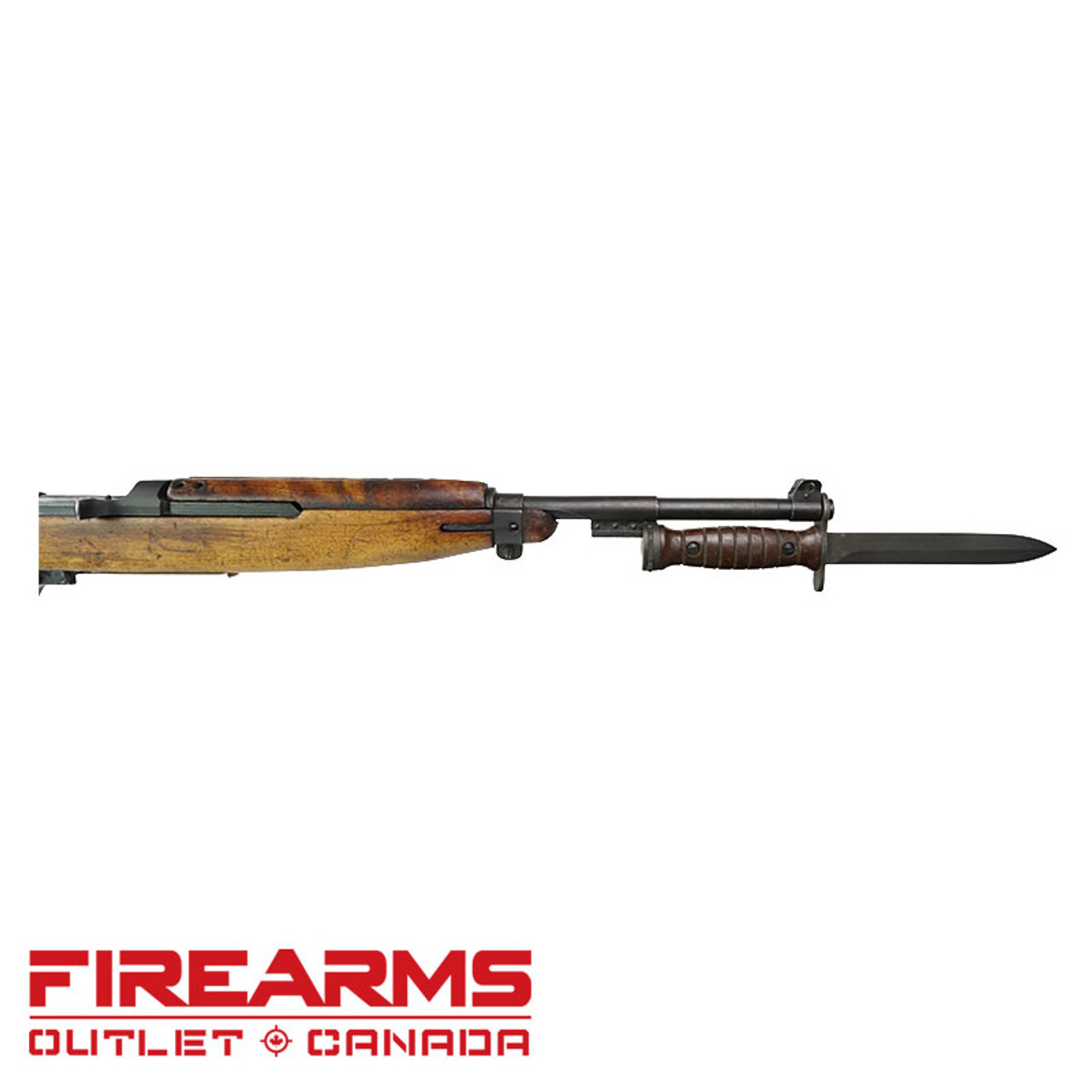 US M1 Carbine Rifle w/Wood Stock + Bayonet - .30 Carbine, 18", Surplus
