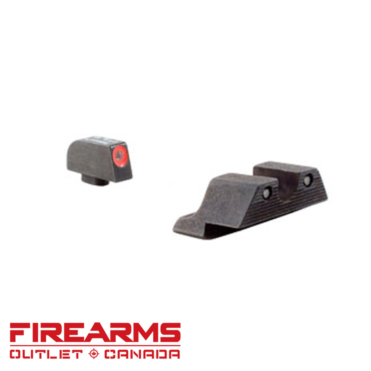 Trijicon HD Night Sight Set - Glock 20/21, Orange Front