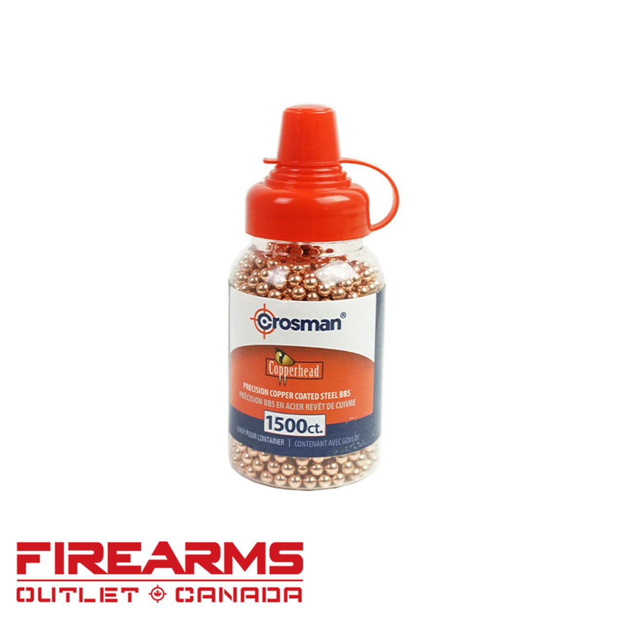 Crosman Copperhead BBs - .177 Cal, 1500 Ct. [0737]