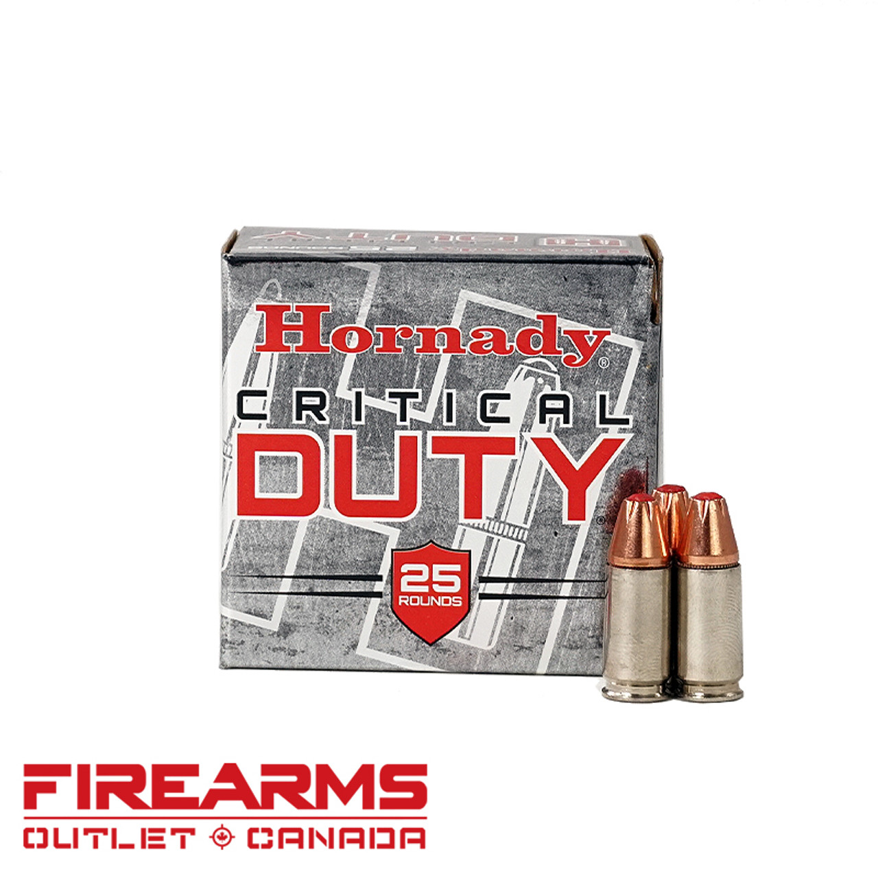 Hornady Critical Duty - 9mm, 135gr., FlexLock, Box of 25 [90236]