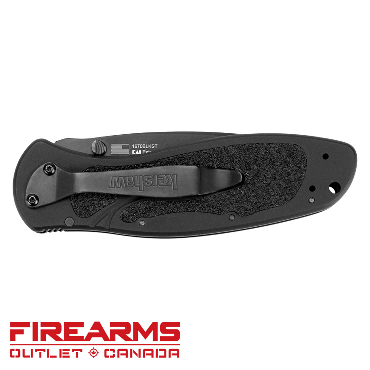 Kershaw Blur Serrated, Black [1670BLKST]