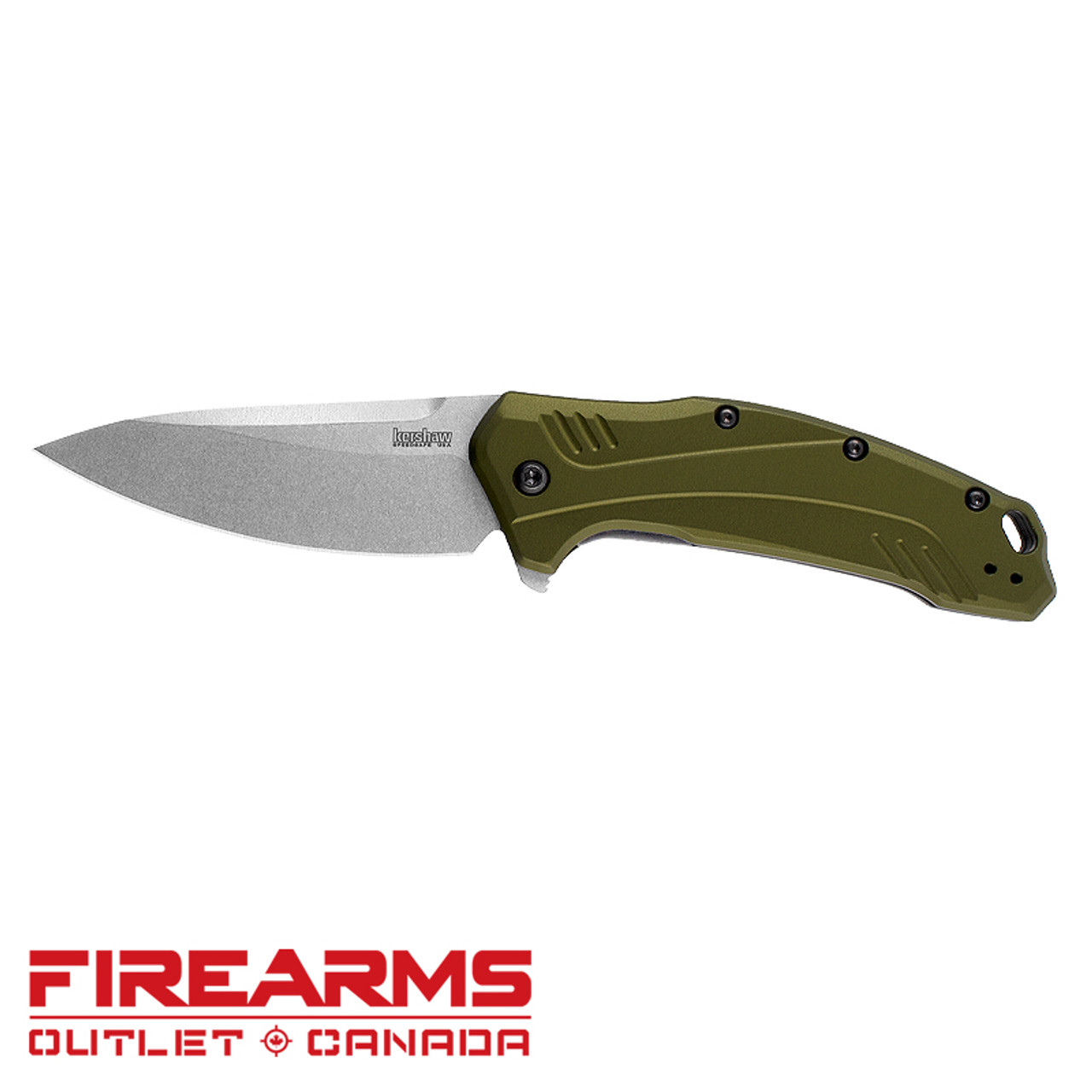 Kershaw Link, Olive Stonewashed [1776OLSW]