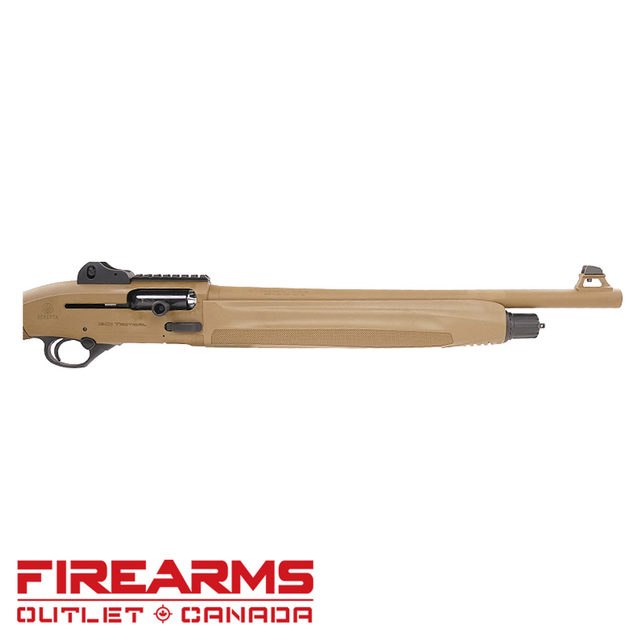 Beretta 1301 Tactical FDE- 12GA, 2-3/4" or 3", 18.5" Barrel [7R3B33132CA11]