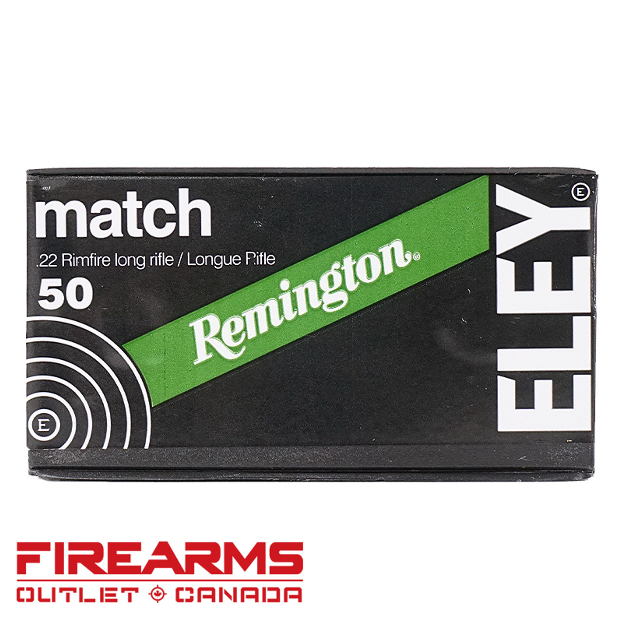 Remington ELEY Match- .22LR, 40gr, LFN, Box of 50 [21259]