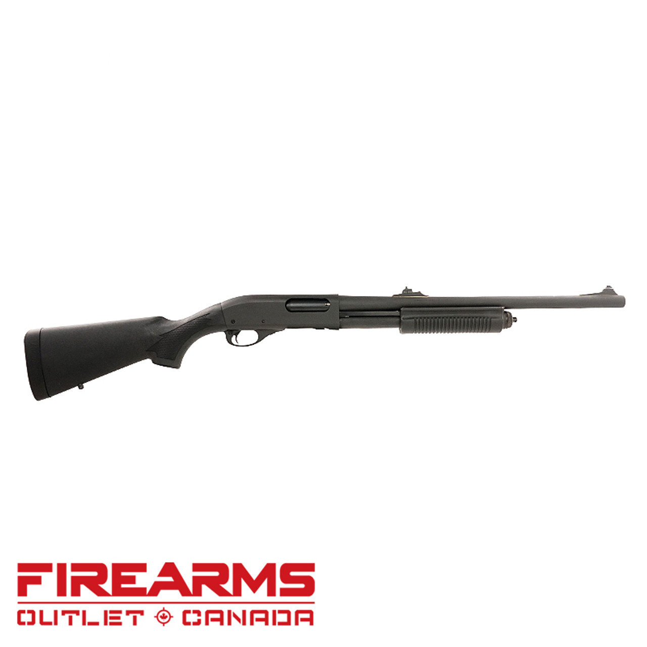 Remington 870 Police Magnum Synthetic, Rifle Sights - 12GA, 2-3/4" or 3", 20" Barrel, 5-Shot [24401]