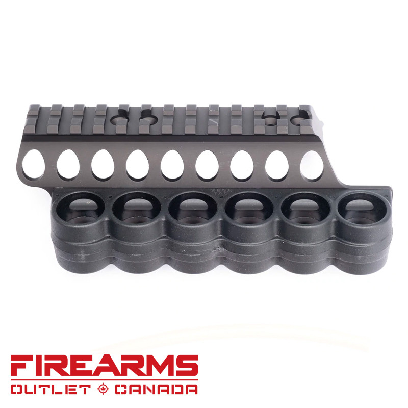 Mesa Tactical Polymer SureShell Carrier w/ Rail - Mossberg 500/590