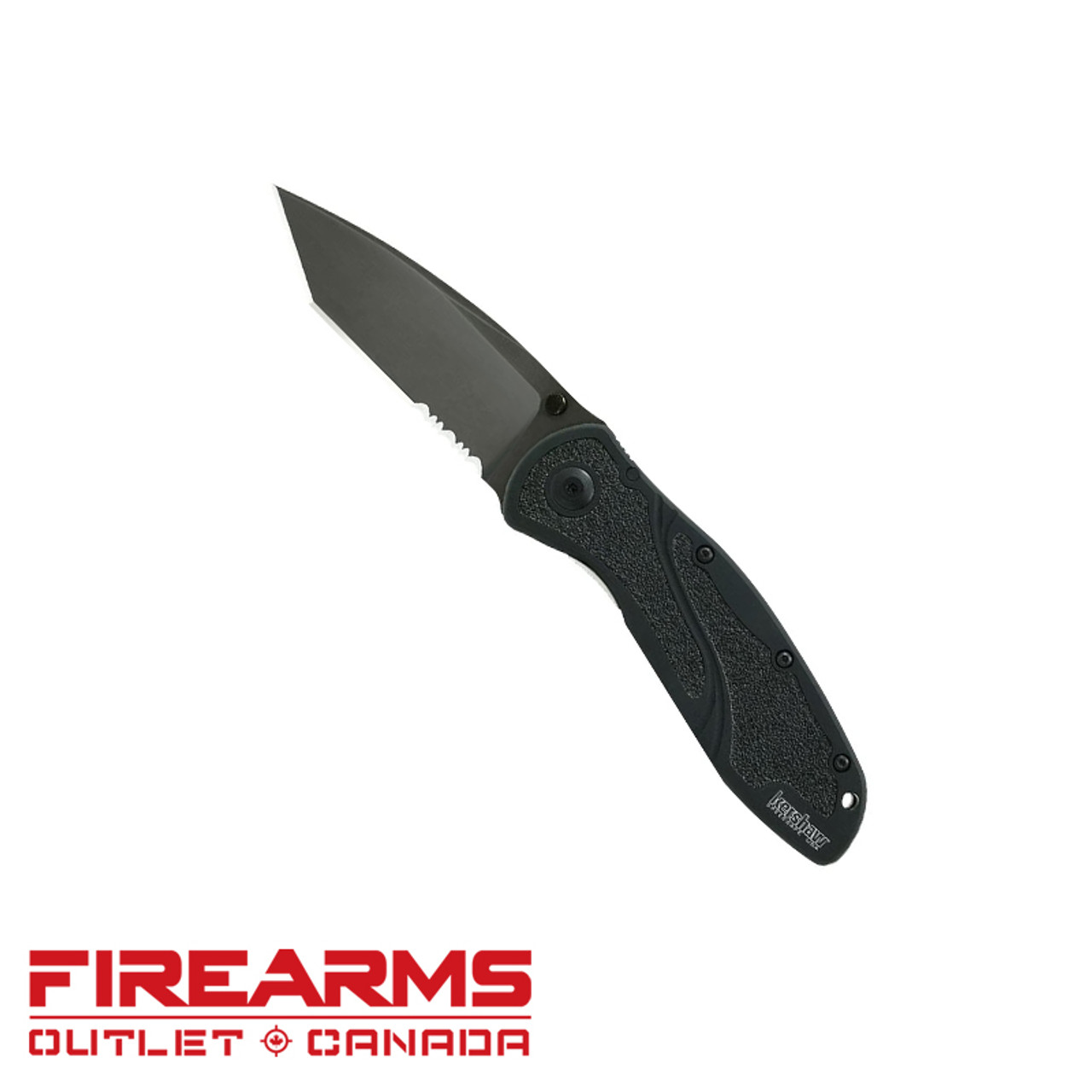 Kershaw Blur Tanto, Serrated [1670TBLKST]