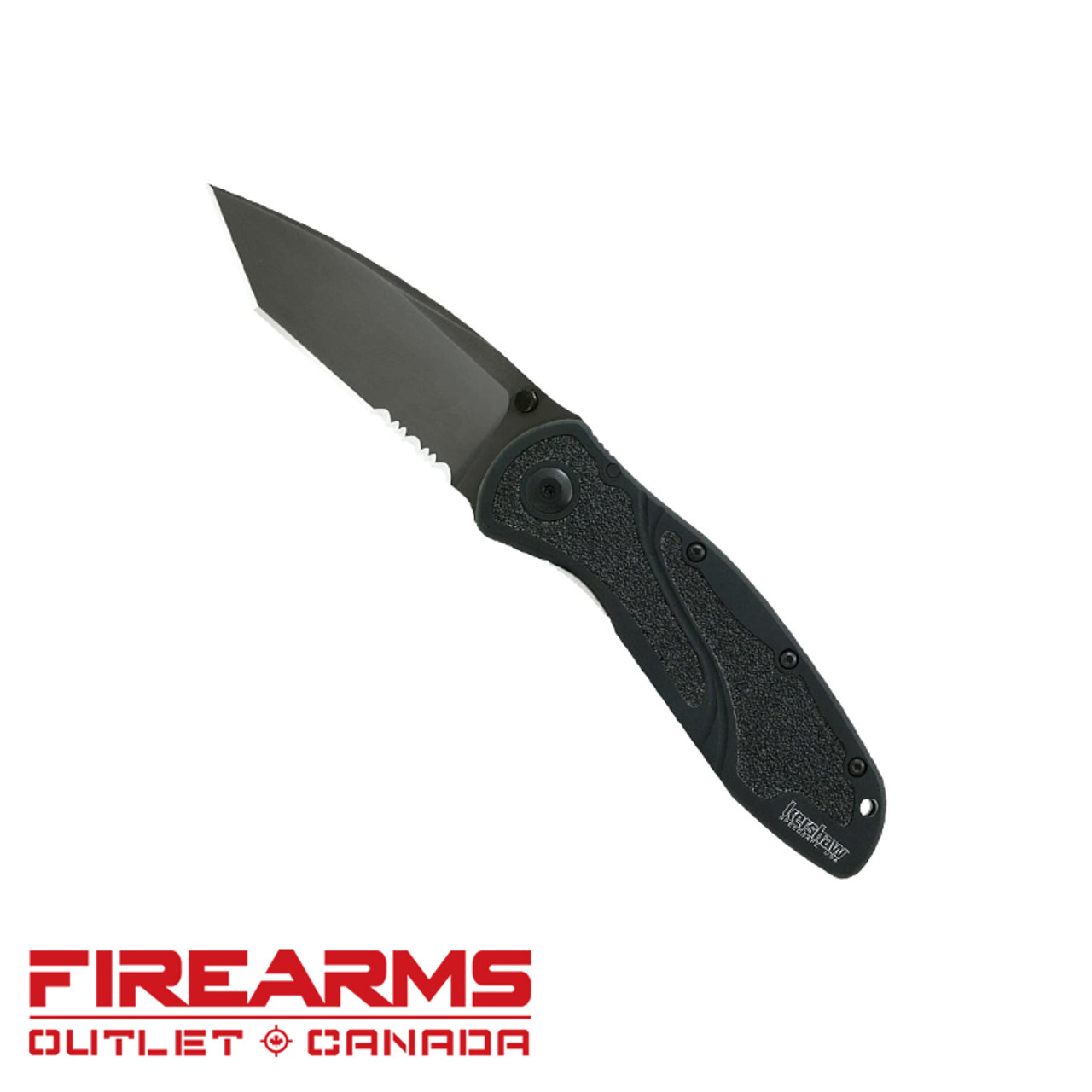 Kershaw Blur Tanto, Serrated [1670TBLKST]