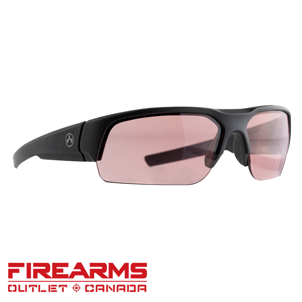 Magpul Eyewear Helix - Black Frame/ Rose Lens [MAG1097-00013]