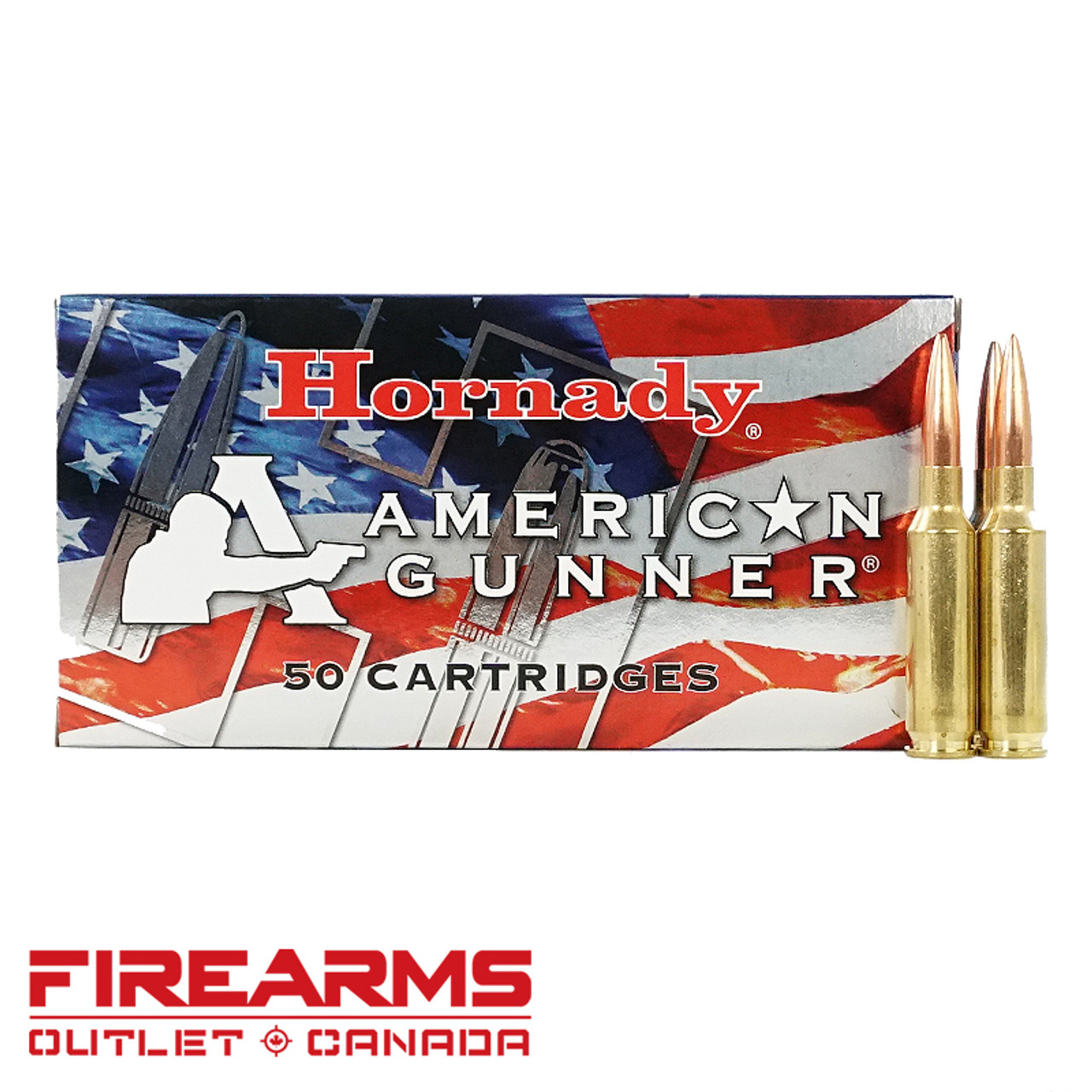 Hornady American Gunner - 6.5 Creedmoor, 140gr., BTHP, Box of 50 [81482]