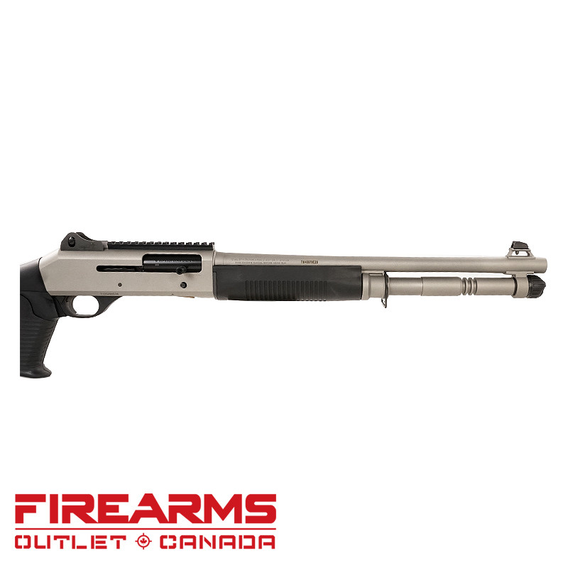Benelli M4 Super 90, Titanium Cerakote - 12GA, 2-3/4