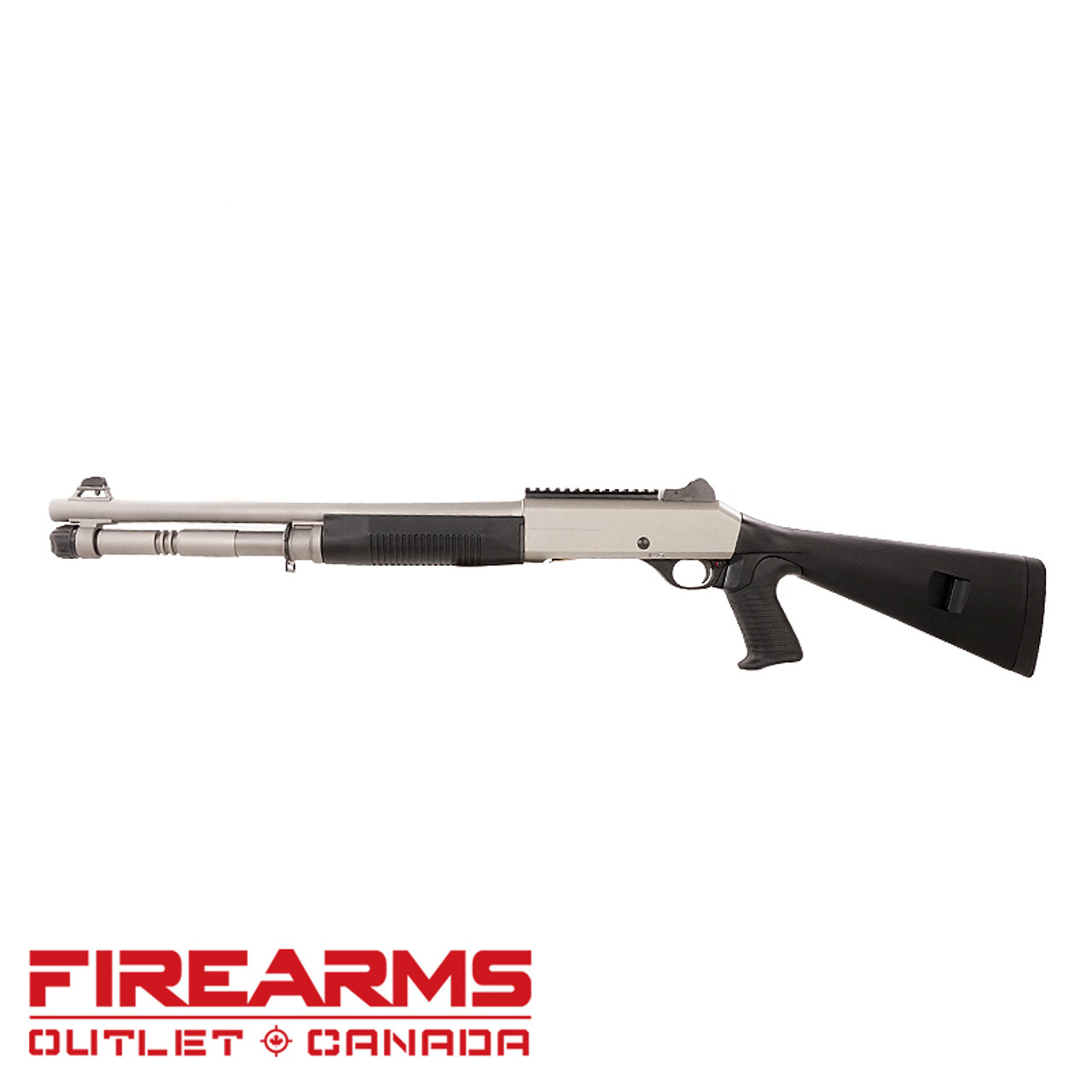 Benelli M4 Super 90, Titanium Cerakote - 12GA, 2-3/4" or 3", 18.5" Barrel [11794]