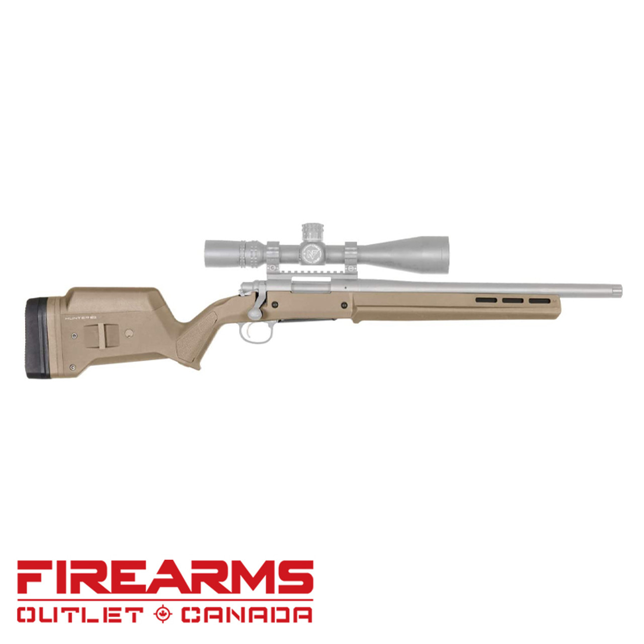 Magpul Hunter 700 Stock - Remington 700, Short Action, FDE [MAG495-FDE]