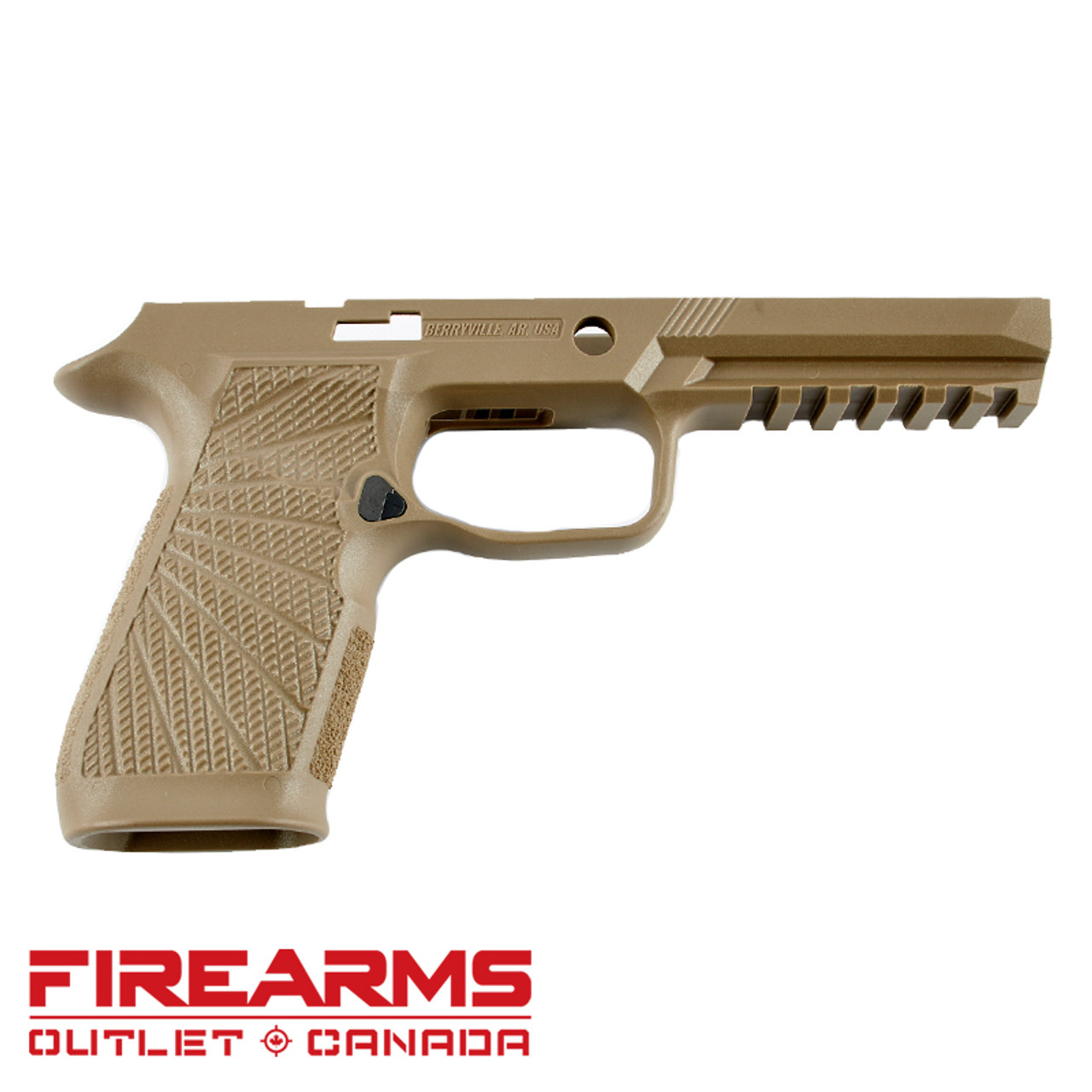 Wilson Combat - P320 Grip Module, Full Size, No Manual Safety, Tan [320-FST]