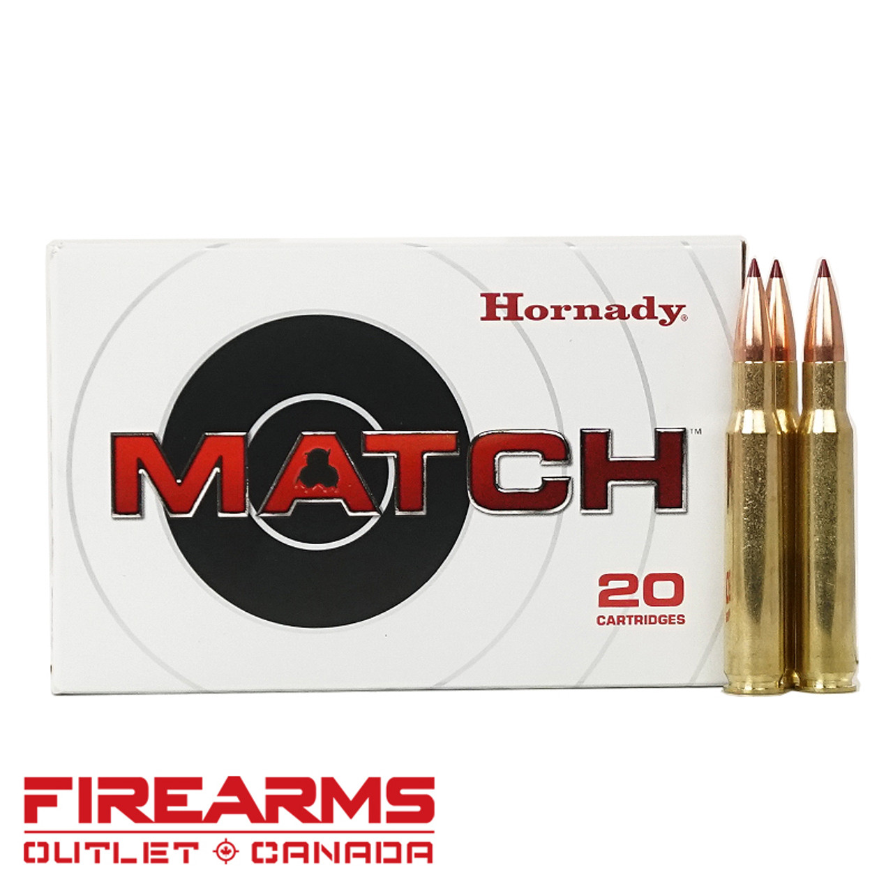 Hornady Vintage Match - .30-06 Springfield, 168gr, BTHP, Box of 20 [81171]