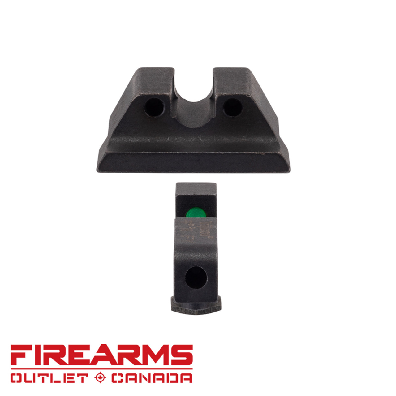 Trijicon DI Night Sight Set - For Glock Standard Frame, Green Front [GL801-C-601102]