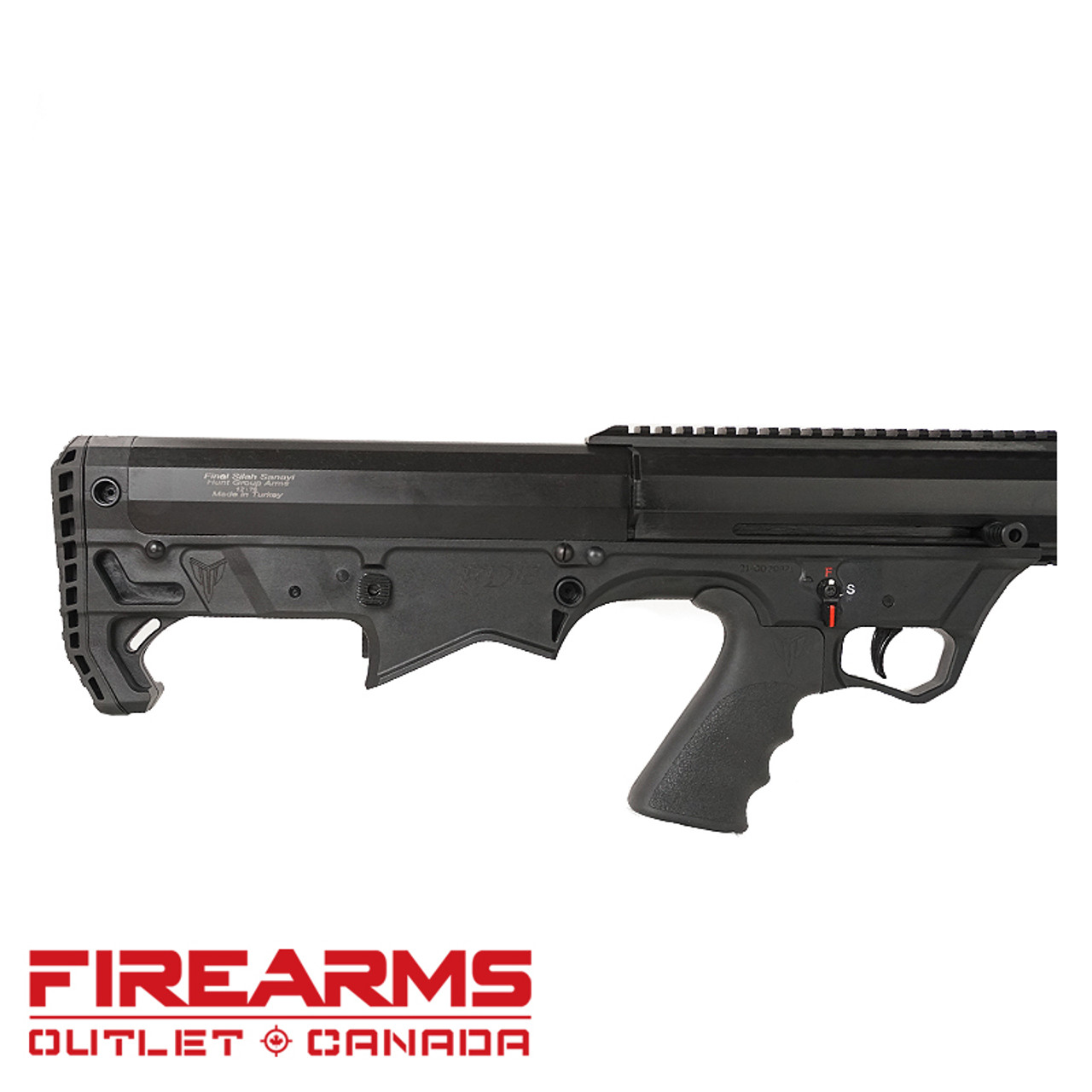 Canuck FD12 Tactical Left Hand, Black - 12GA, 3", 20" Barrel [FD12-001L]