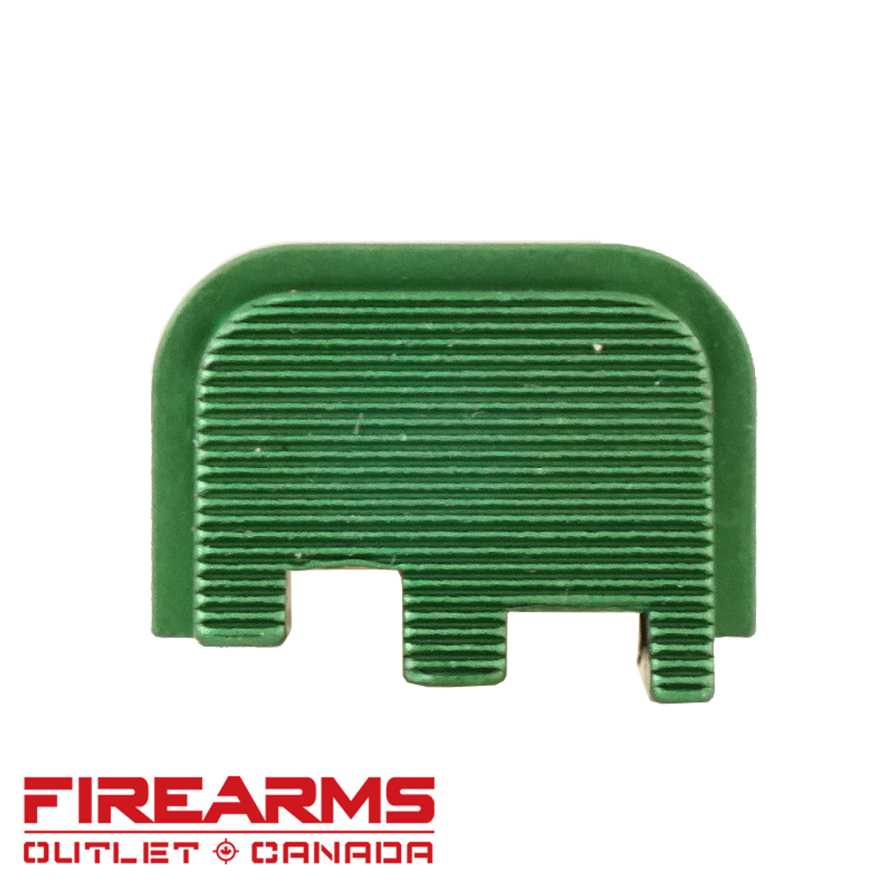 CZ P-10 Aluminum Slide Plate - Green [1091-1376-04]