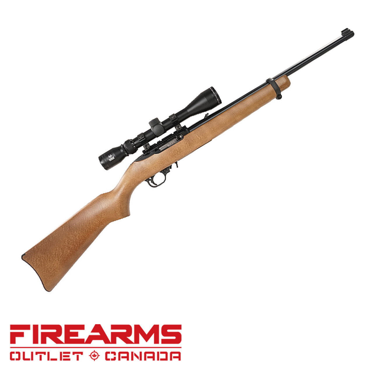 Ruger 10/22 Carbine Hardwood w/ Scope - .22LR, 18.5" [31159]