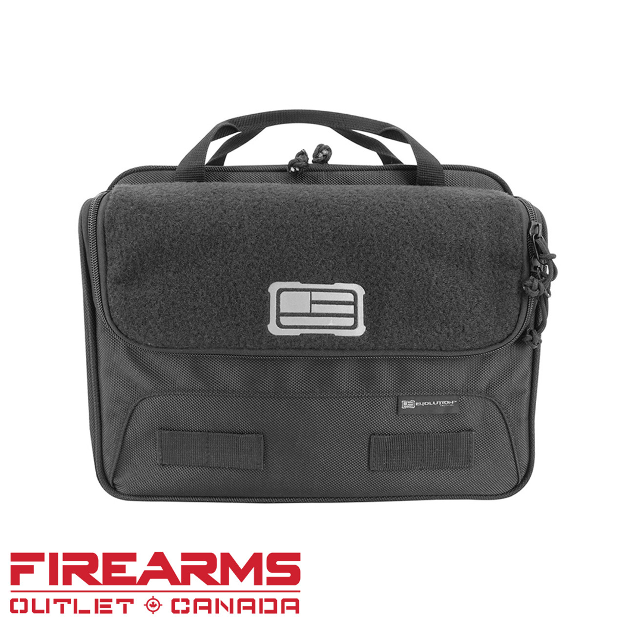 Evolution Outdoor 1680 Series XL Double Pistol Case - Black [51303-EV]