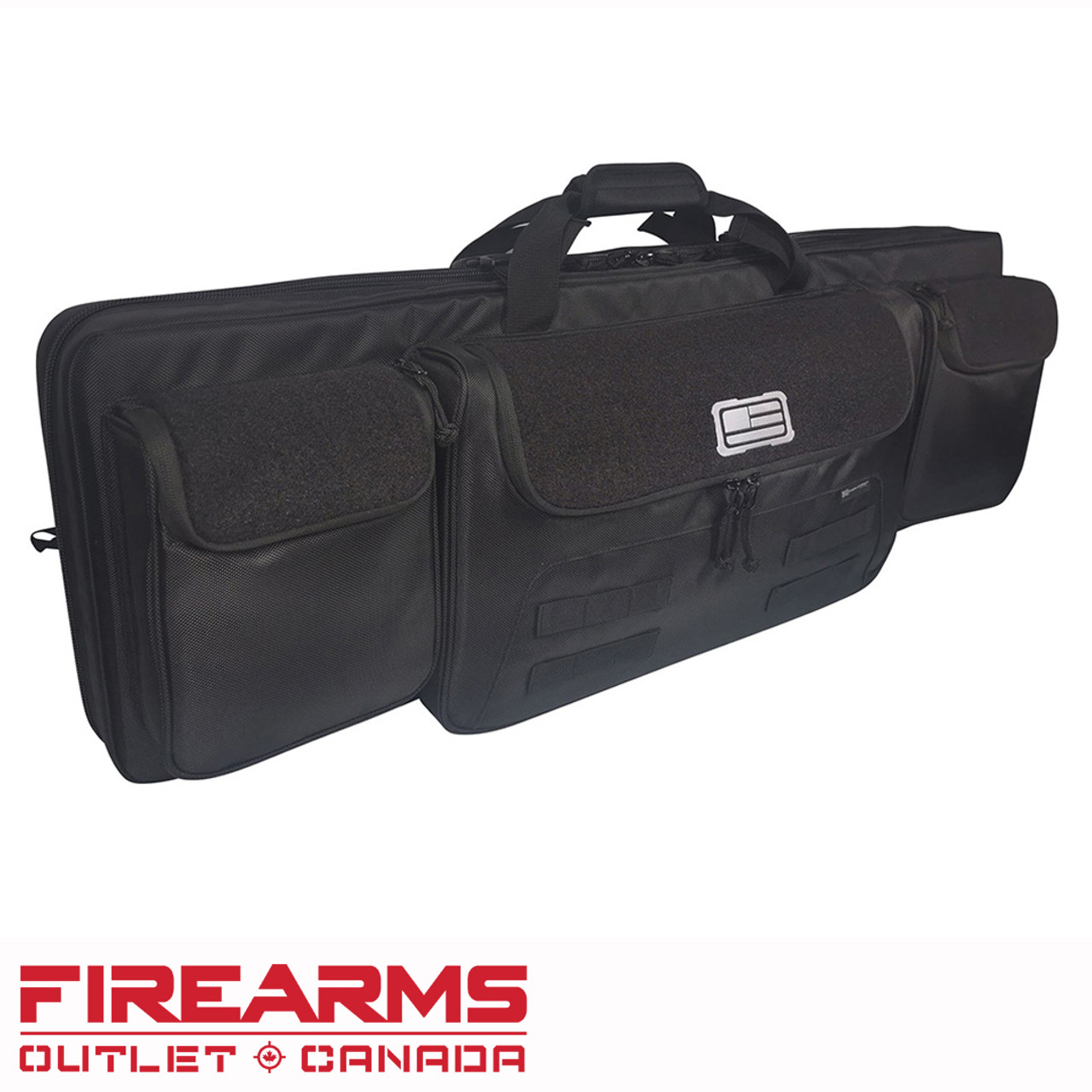 Evolution Outdoor 36" Tactical Double Rifle Case - Black [51299-EV]