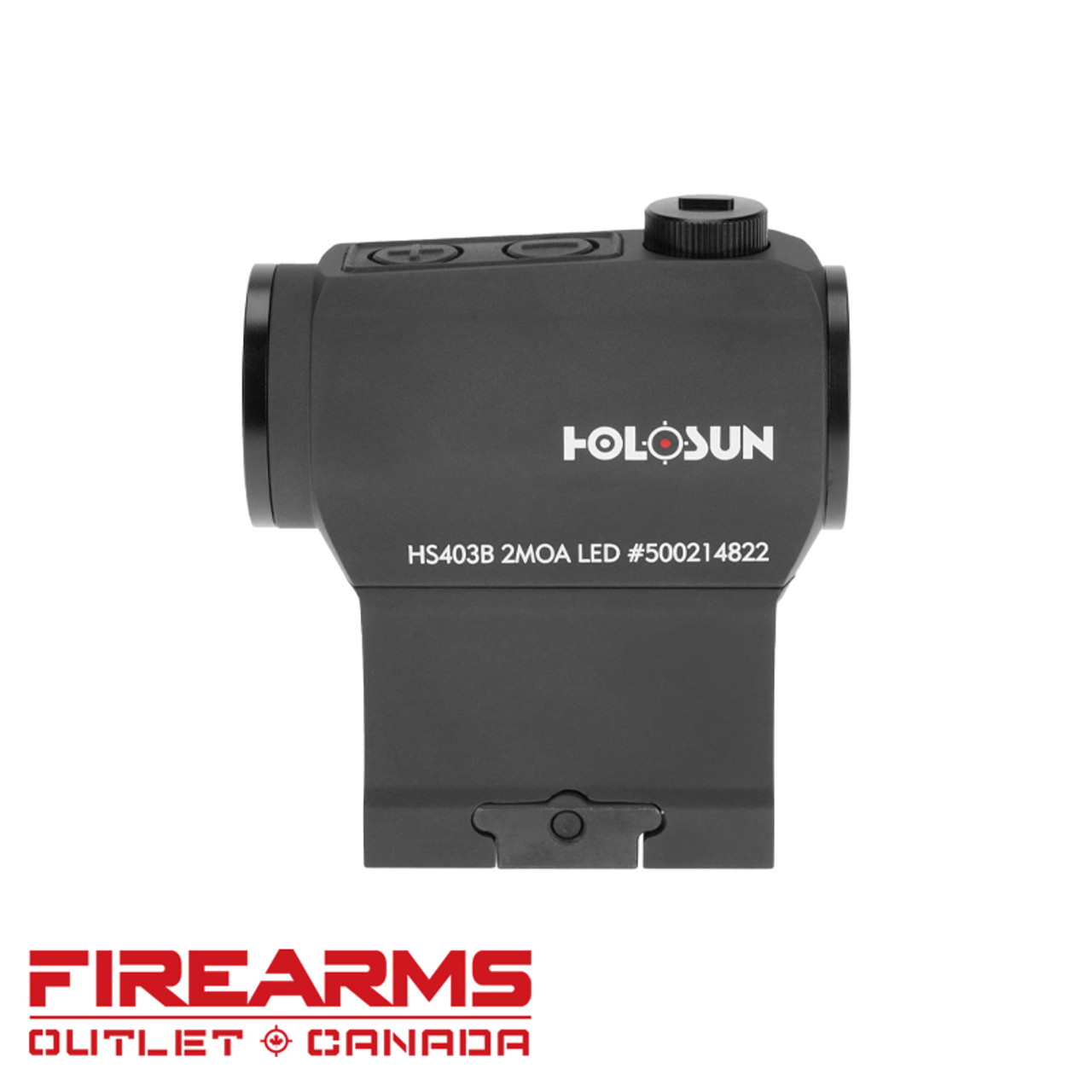 Holosun HS403B Red Dot Sight - Red 2 MOA Dot [HS403B]