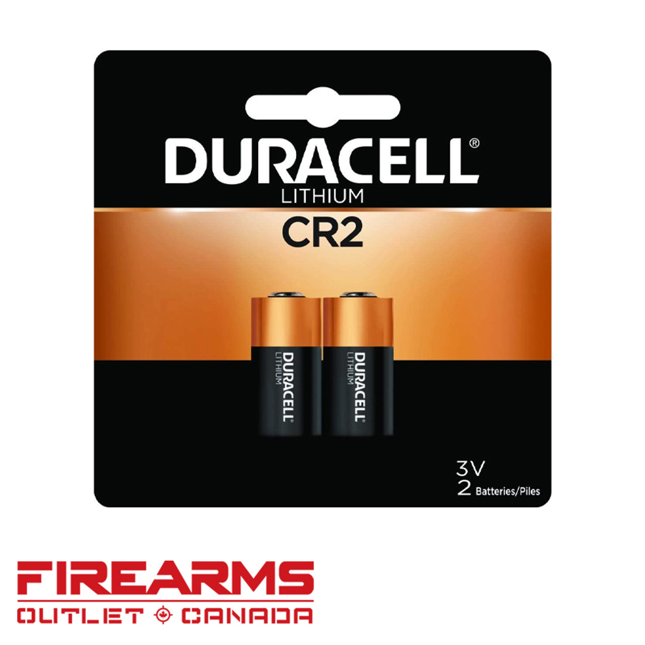 Duracell Ultra Lithium CR2 Battery - 2x Pack