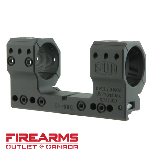 SPUHR ISMS Mount - 34mm, 0 MOA, 1.5" [SP-4002C]