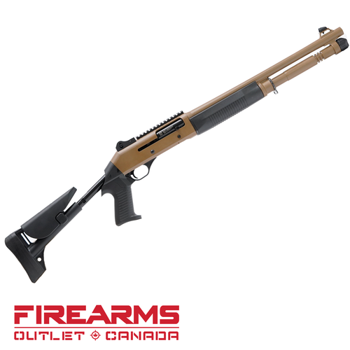 Canuck Elite Operator Semi-Auto - 12GA, 2-3/4" or 3", 18.6" Barrel, FDE [EOPDT-1219A]