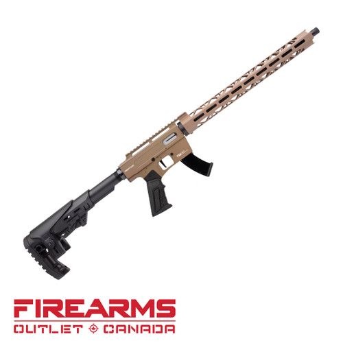 Derya TM22 Semi-Auto Rifle - .22LR, 18", FDE [TM22-18-FDE]