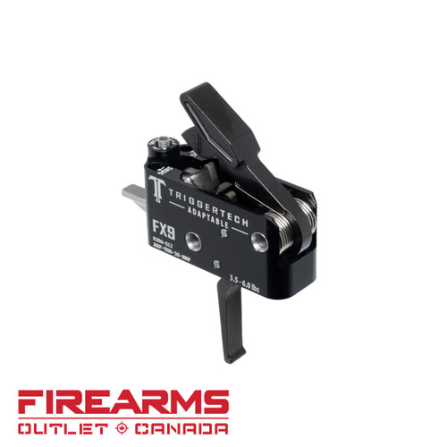 TriggerTech FX-9 PCC Trigger - Flat Straight, PVD [ARF-TBB-36-NNF]