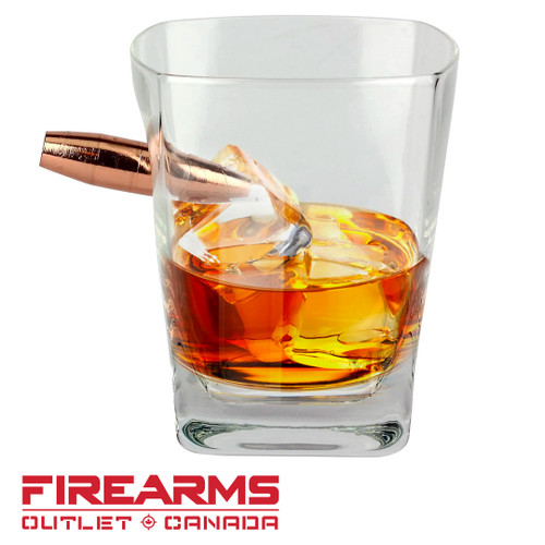 Caliber Gourmet Last Man Standing Bullet Whiskey Glass [CBG-LMS-WHISKEY]