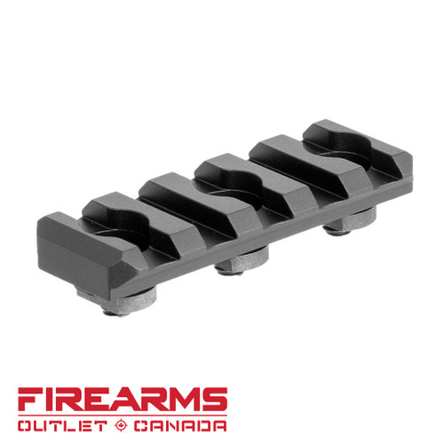 Arisaka Defense Low Profile Picatinny Rail M-LOK (3 Slot) [LPR-M-3]