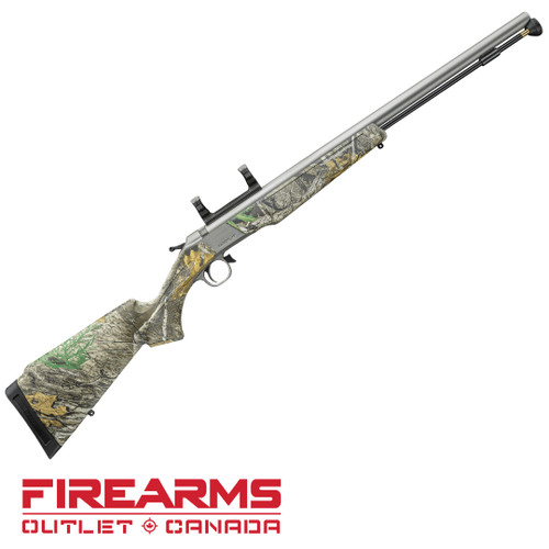 CVA WOLF V2 Stainless Steel Muzzleloading Rifle - .50 Cal., 24", Realtree Camo [PR2118SM]