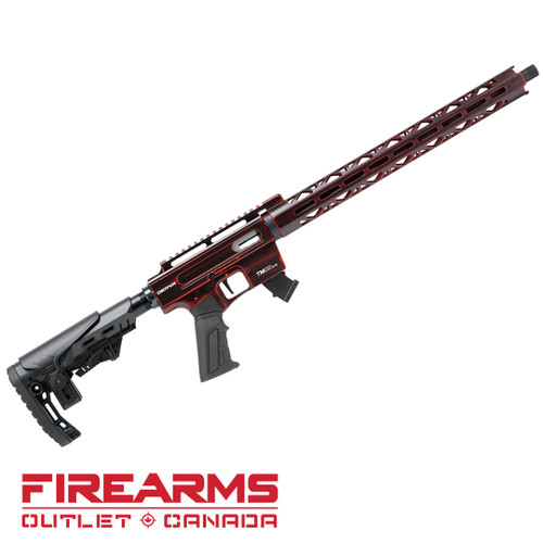 Derya TM22 Semi-Auto Rifle - .22LR, 18", RED [TM22-18-DR]