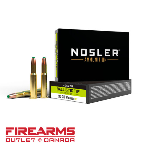 Nosler Ammunition - .30-30 Win., 150gr, BT, Box of 20 [40065]