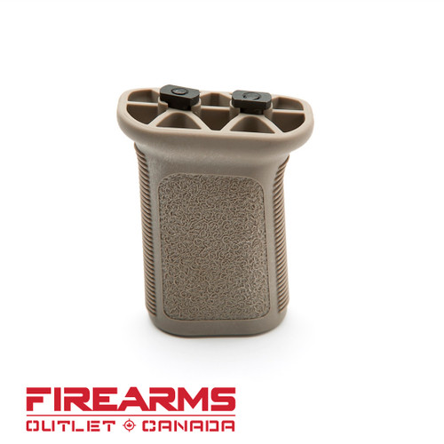 BCM Gunfighter SHORT Vertical Grip M-LOK, MOD 3 - FDE [BCM-VG-MCMR-MOD-3-FDE]
