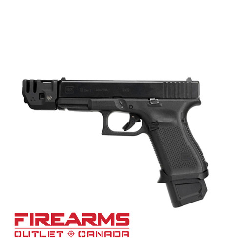 Strike Industries Mass Driver Comp - For Glock 19, Gen 4  [SI-G4-MDCOMP-C]