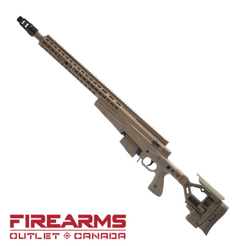 Accuracy International AXMC - .308 Win., 20" Barrel w/ Tactical Brake, Pale Brown [AI1AXM308PB20TM]