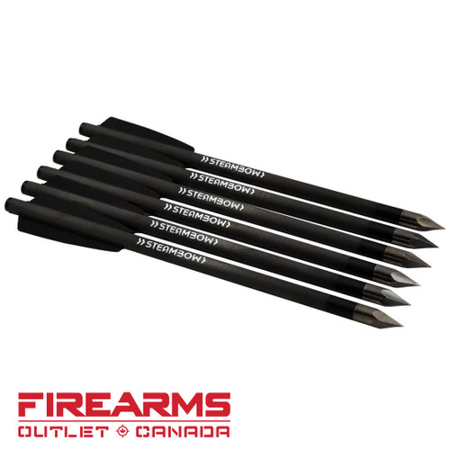 Steambow AR-Series Light Bodkin Arrows - 151 Grain, Set of 6 [STB00638]