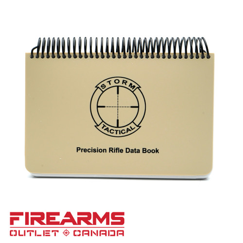 Storm Tactical Precision Rifle Data Book Storm Tactical Precision Rifle Data Book