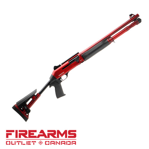 Federation Firearms SA-4 Semi-Auto - 12GA, 2-3/4" or 3", 18.6" Barrel, RED Federation Firearms SA-4 Semi-Auto - 12GA, 2-3/4" or 3", 18.6" Barrel, RED