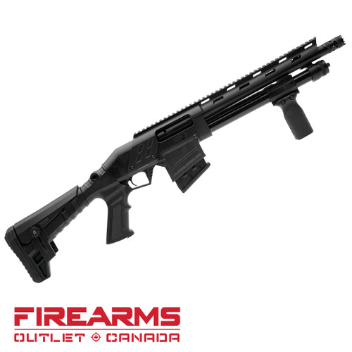 Canuck Recon 3 Pump - 12GA, 2-3/4" or 3", 12" Barrel, BLK [CREC31212]