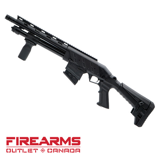 Canuck Recon 3 Pump - 12GA, 2-3/4" or 3", 12" Barrel, BLK [CREC31212]
