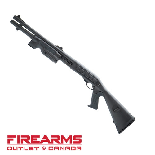 Remington 870 Police Magnum Synthetic, Rifle Sights  - 12GA, 2-3/4" or 3", 18" Barrel, Pre-Owned